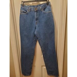 Carhartt Mens Relaxed Fit Jeans sz 30x32 Medium Wash Denim Straight Leg Work